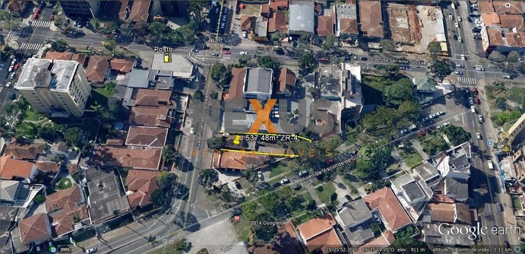 Terreno à venda, 537 m , por R  1.600.000 em ALTO DA RUA XV, C...