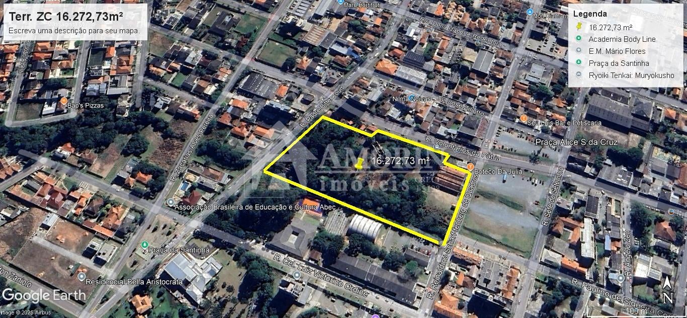 Terreno à venda, centro, SAO JOSE DOS PINHAIS - PR com 16.272,...