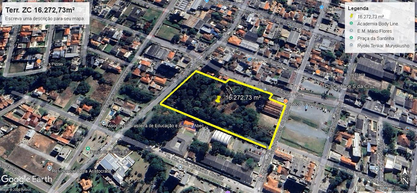 Terreno à venda, centro, SAO JOSE DOS PINHAIS - PR com 16.272,...