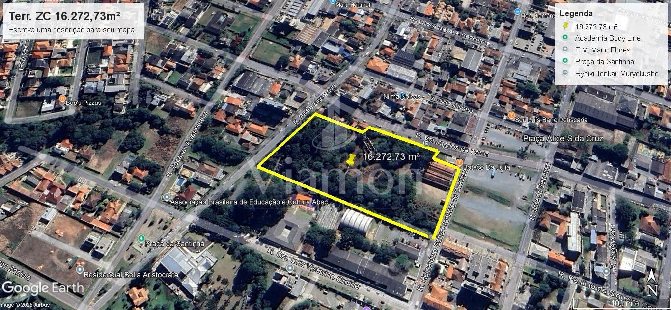 Terreno à venda, centro, SAO JOSE DOS PINHAIS - PR com 16.272,...