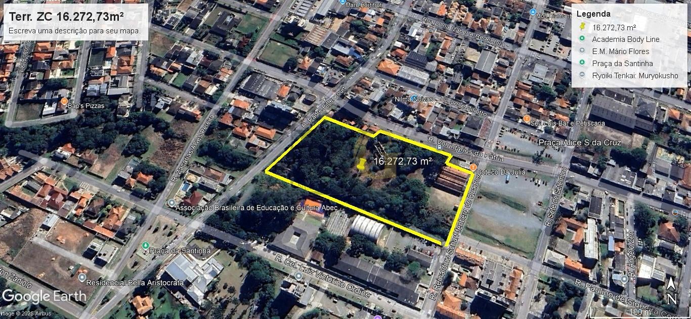 Terreno à venda, centro, SAO JOSE DOS PINHAIS - PR com 16.272,...