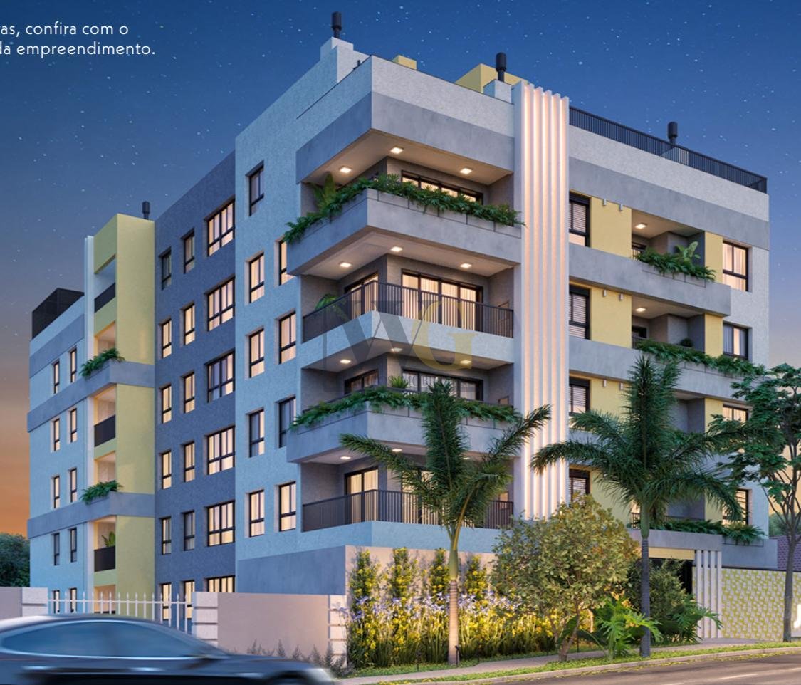 Apartamento 206  à venda, tingui, no Edf. Joy City Habitat com...