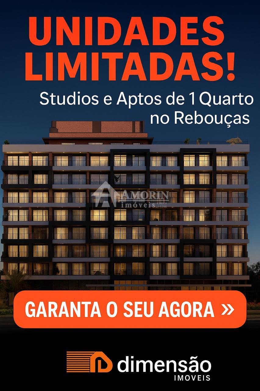 Apartamento de 1 quarto com 36,57m  de área privativa , no reb...