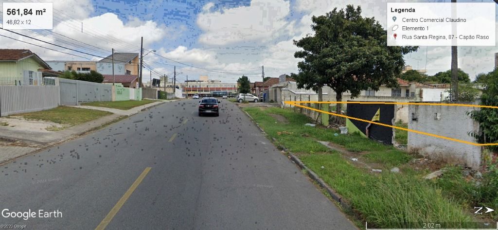 Terreno à venda, 281 m  por R  735.000,00 - Capão Raso - Curit...