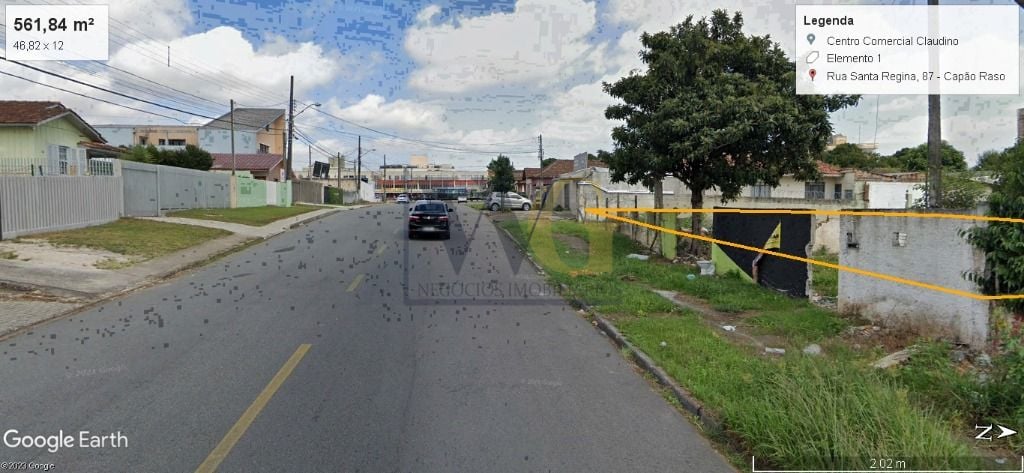 Terreno à venda, 281 m  por R  735.000,00 - Capão Raso - Curit...