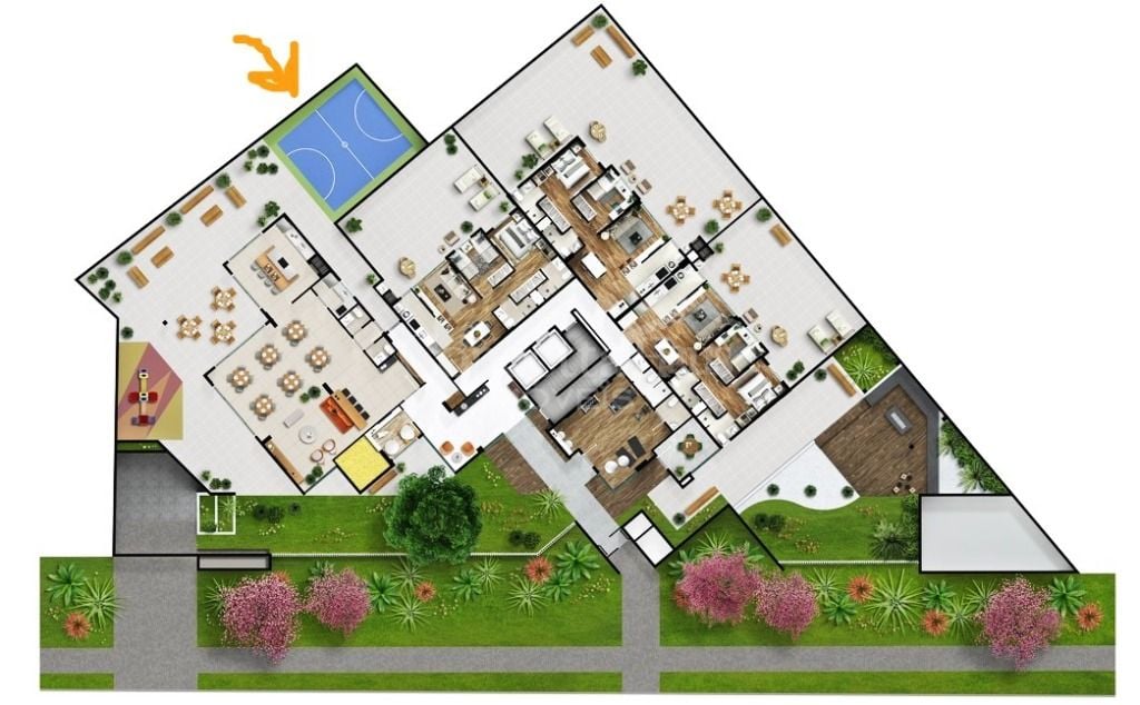 Apartamento 2 dormitórios à venda, 68,87 m  privativos, MERCÊS...