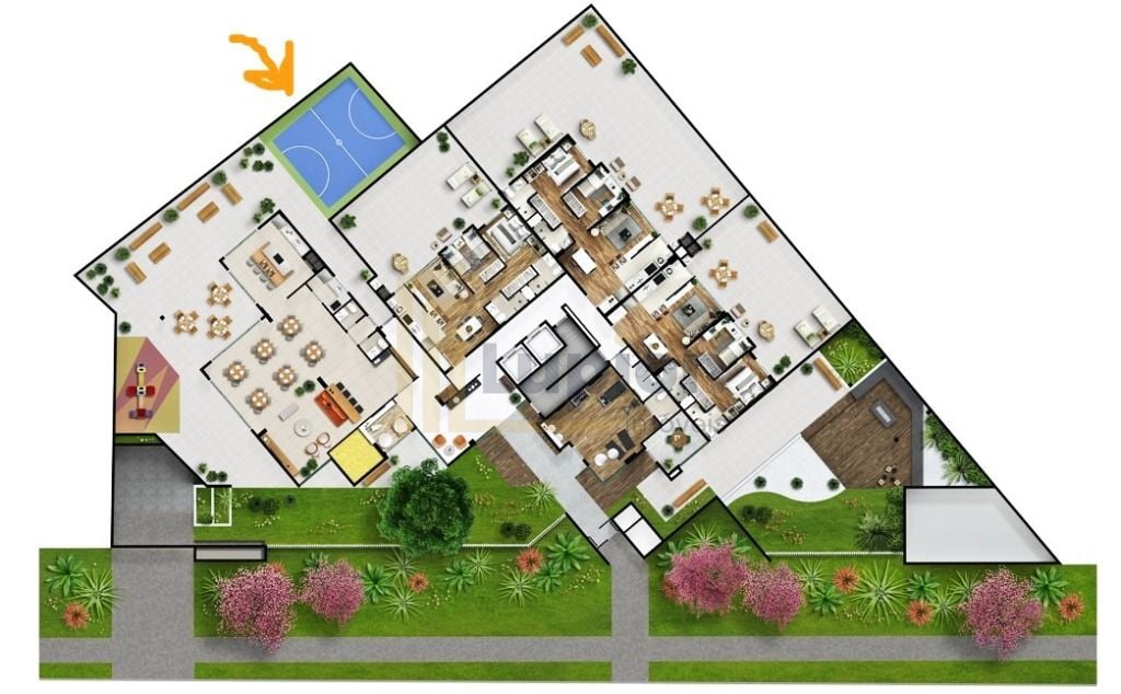 Apartamento 2 dormitórios à venda, 68,87 m  privativos, MERCÊS...