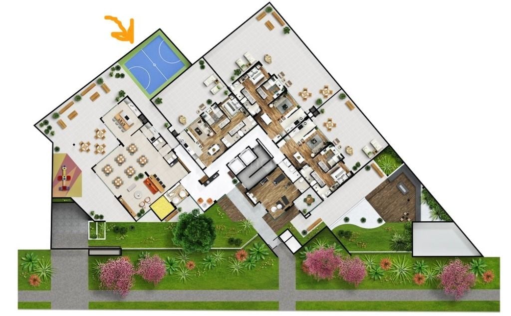 Apartamento 2 dormitórios à venda, 68,87 m  privativos, MERCÊS...