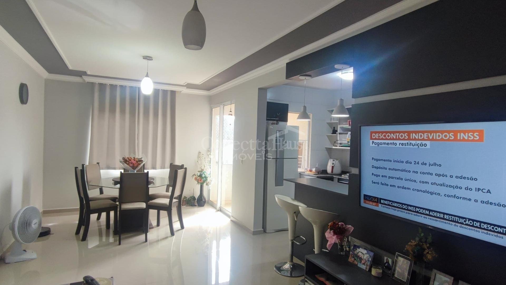 Apartamento Mobiliado à Venda  3 Dormitórios  1 Suíte , 2 Vagas