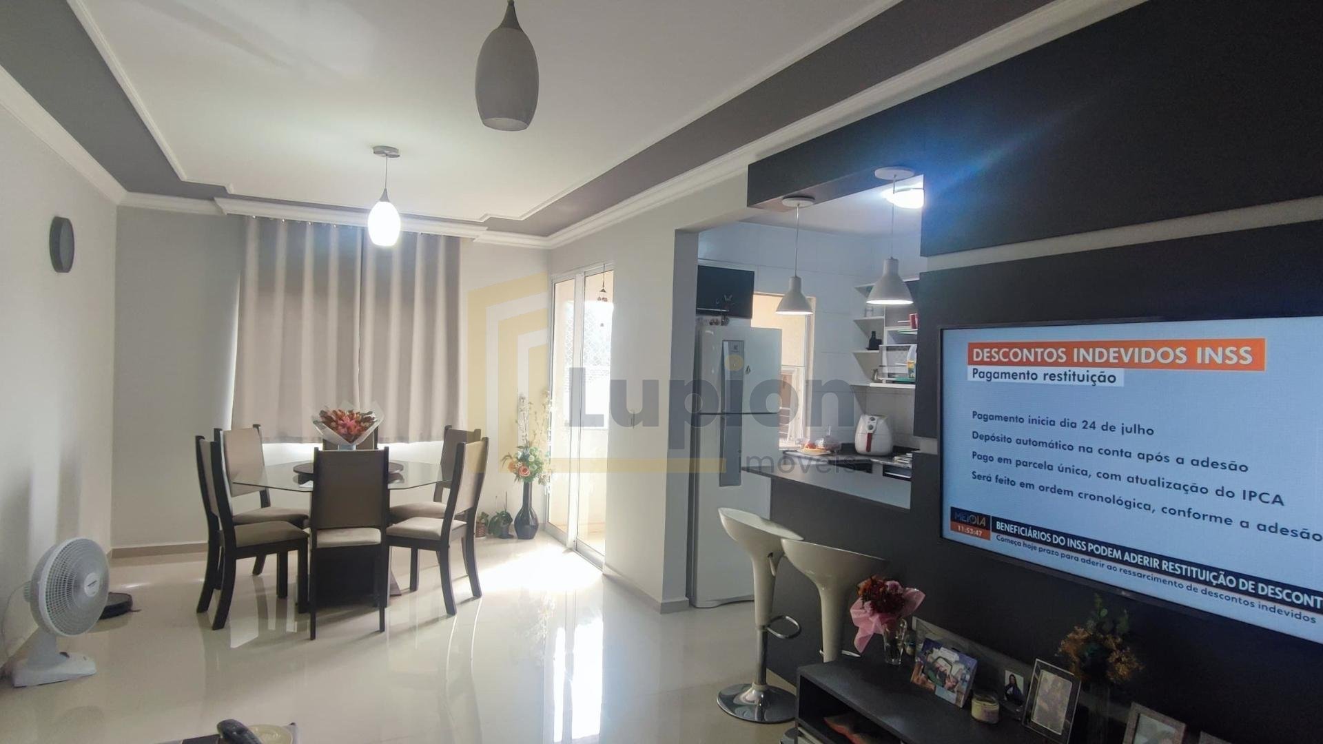 Apartamento Mobiliado à Venda  3 Dormitórios  1 Suíte , 2 Vagas