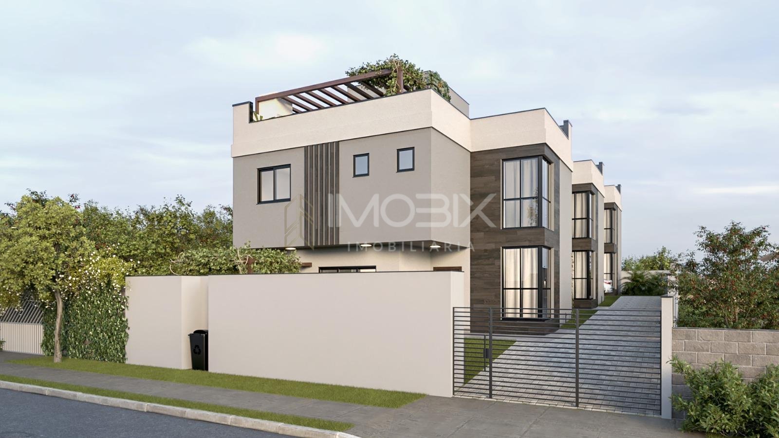 Sobrado com terraço em condomínio fechado no bairro Boa Vista