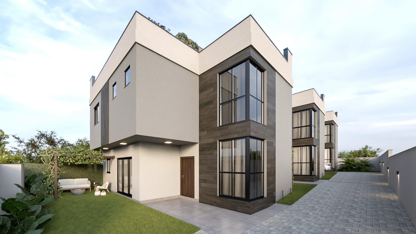 Sobrado com terraço em condomínio fechado no bairro Boa Vista