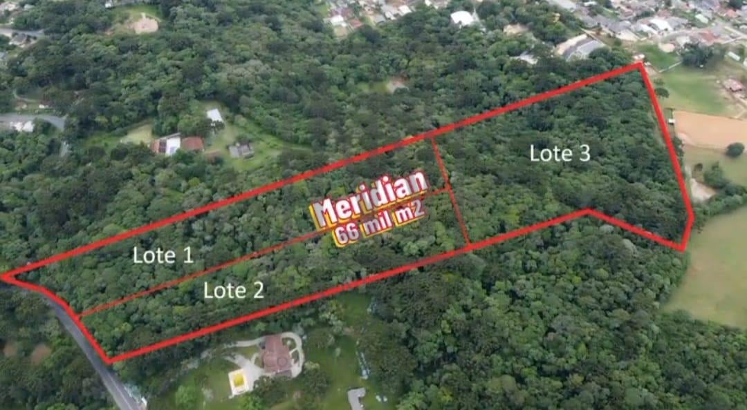 Área Rural em campo Largo, terreno com 66 mil m  no bairro Fer...