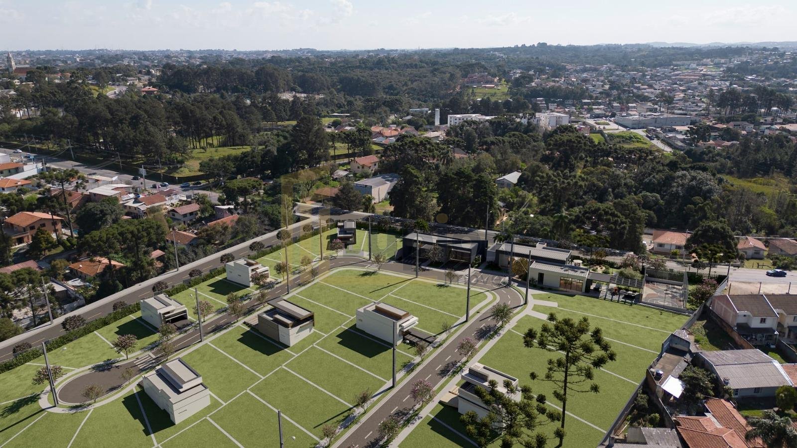 Terreno com 218m  no Paysage Corpal Noa - no bairro Santa Cândida