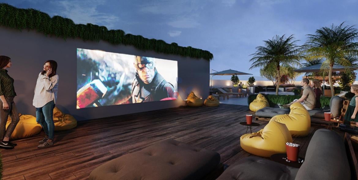 Studio pronto para morar ou investir no Edifício Plus no Portã...