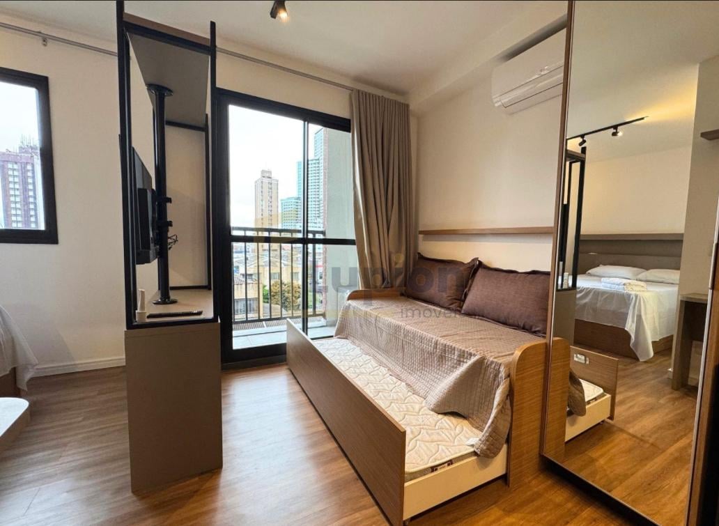 Studio 26m  com Sacada e mobiliado no Ibiza Unique Home, Centr...