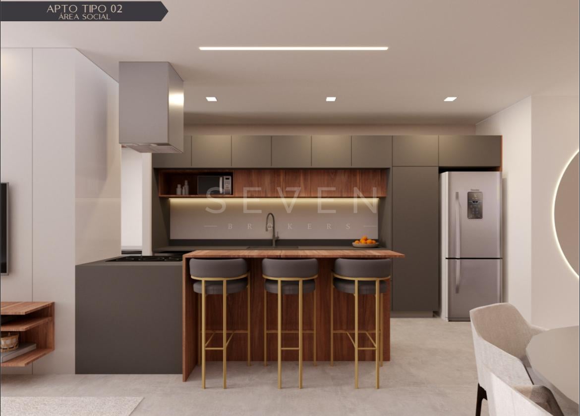 Apartamento com 101m  no Solare Di Vicenza, condomínio clube n...