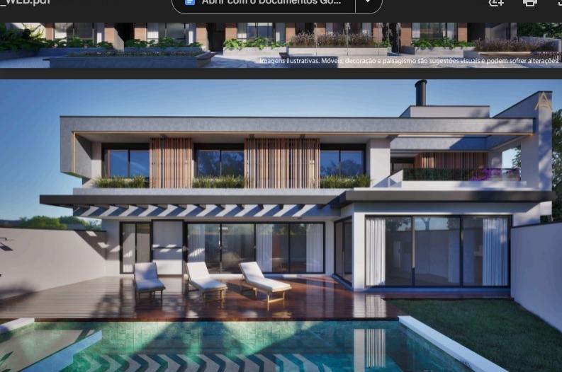 Casa em Condomínio Alto Padrão com 247,19m . Curitiba - PR