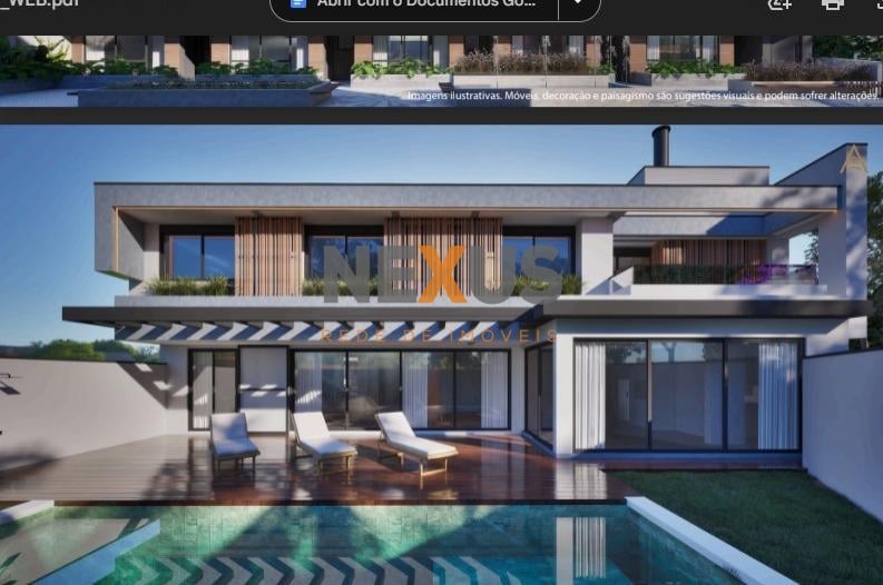 Casa em Condomínio Alto Padrão com 247,19m . Curitiba - PR