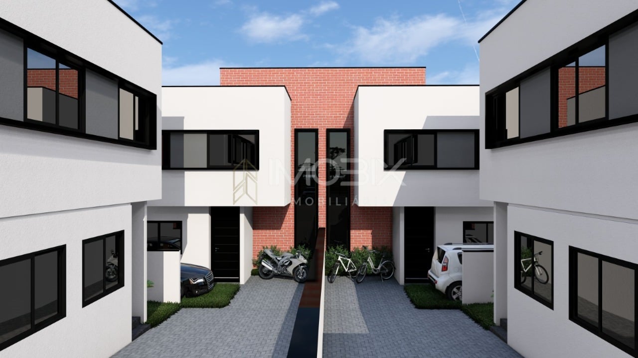 Sobrado 3 quartos, condomínio em excelente localização no Bair...