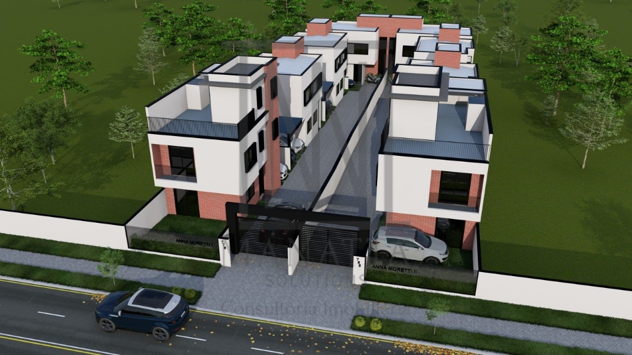 Sobrado não geminado em condomínio no Bairro Alto, com 3 quart...