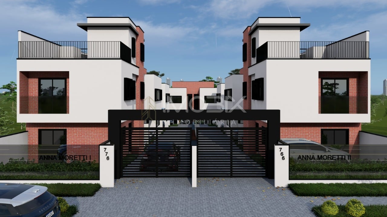 Sobrado 3 quartos, condomínio em excelente localização no Bair...