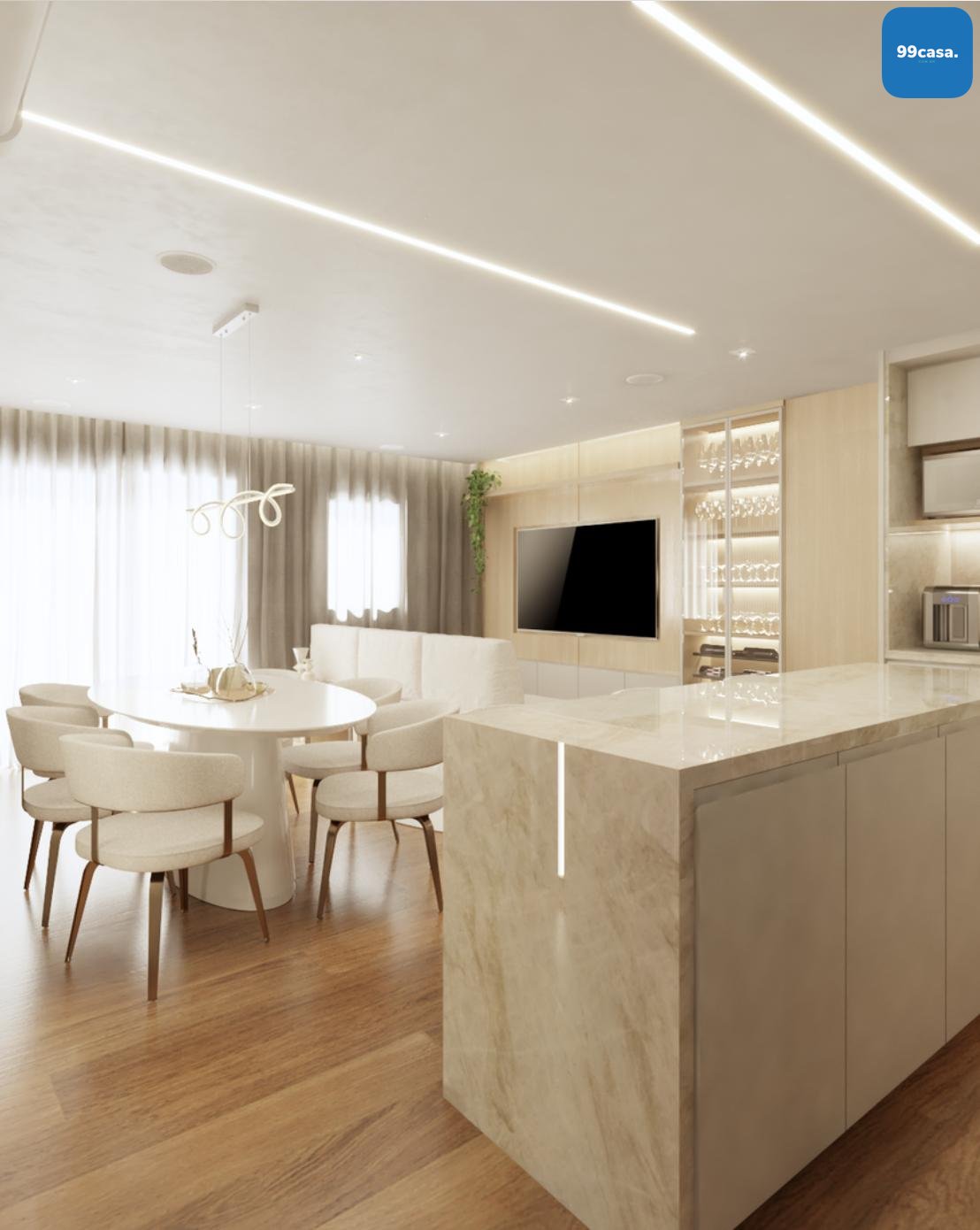 Apartamento à venda, Bacacheri, CURITIBA - PR