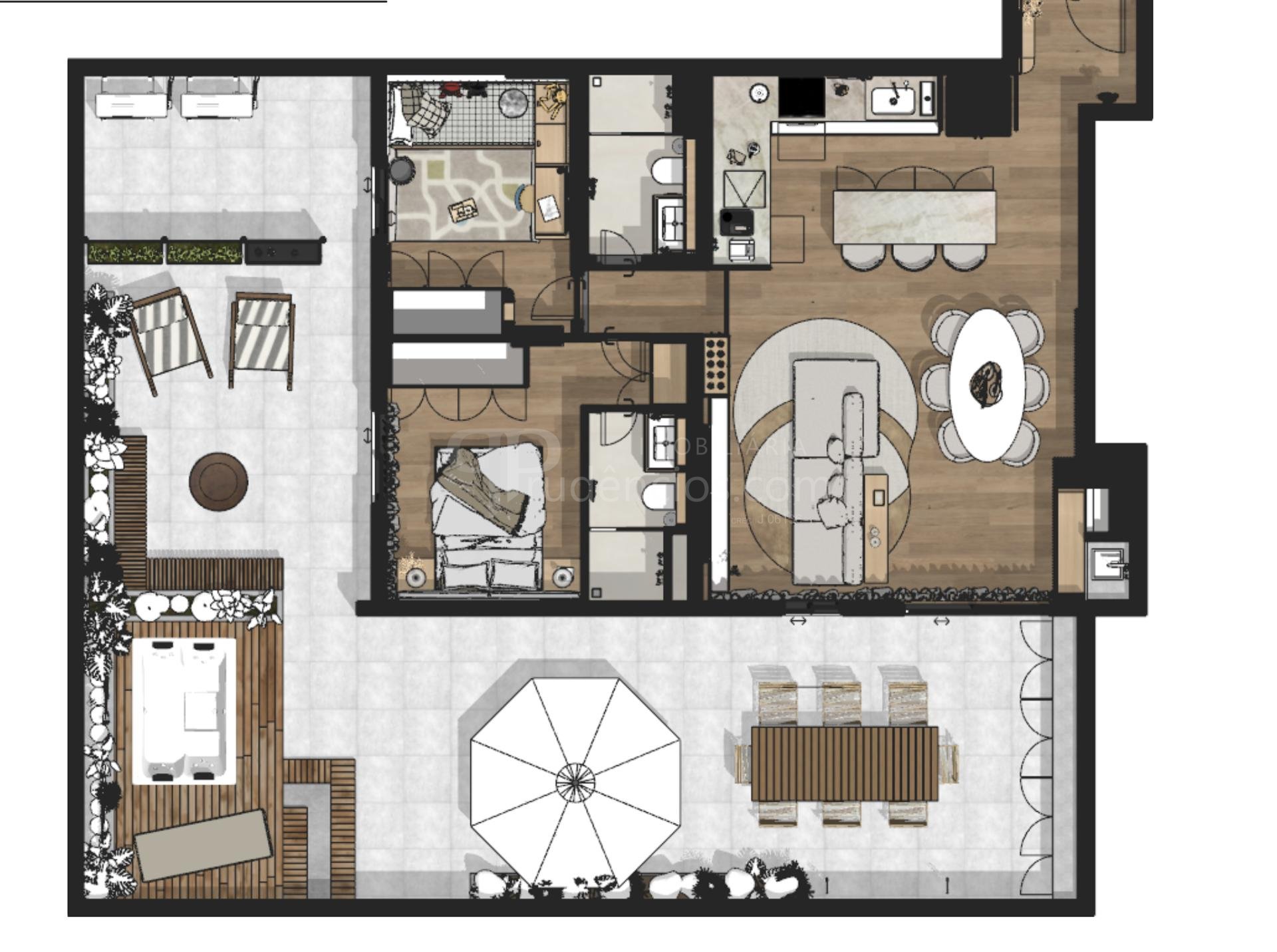 Apartamento à venda, Bacacheri, CURITIBA - PR