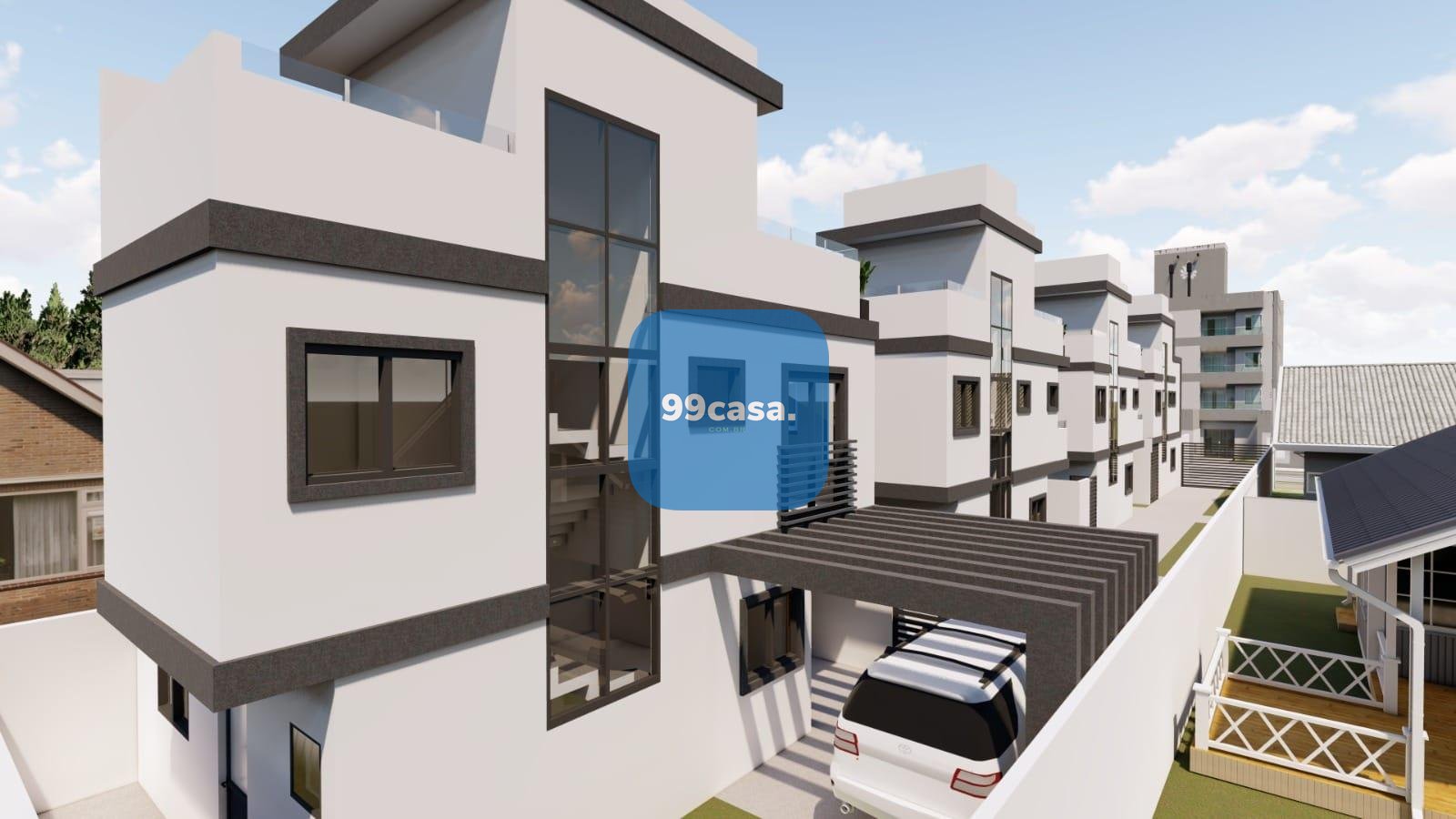 Triplex Bairro Alto - 104 m2, 03 qtos ste , espaço gourmet, 02...