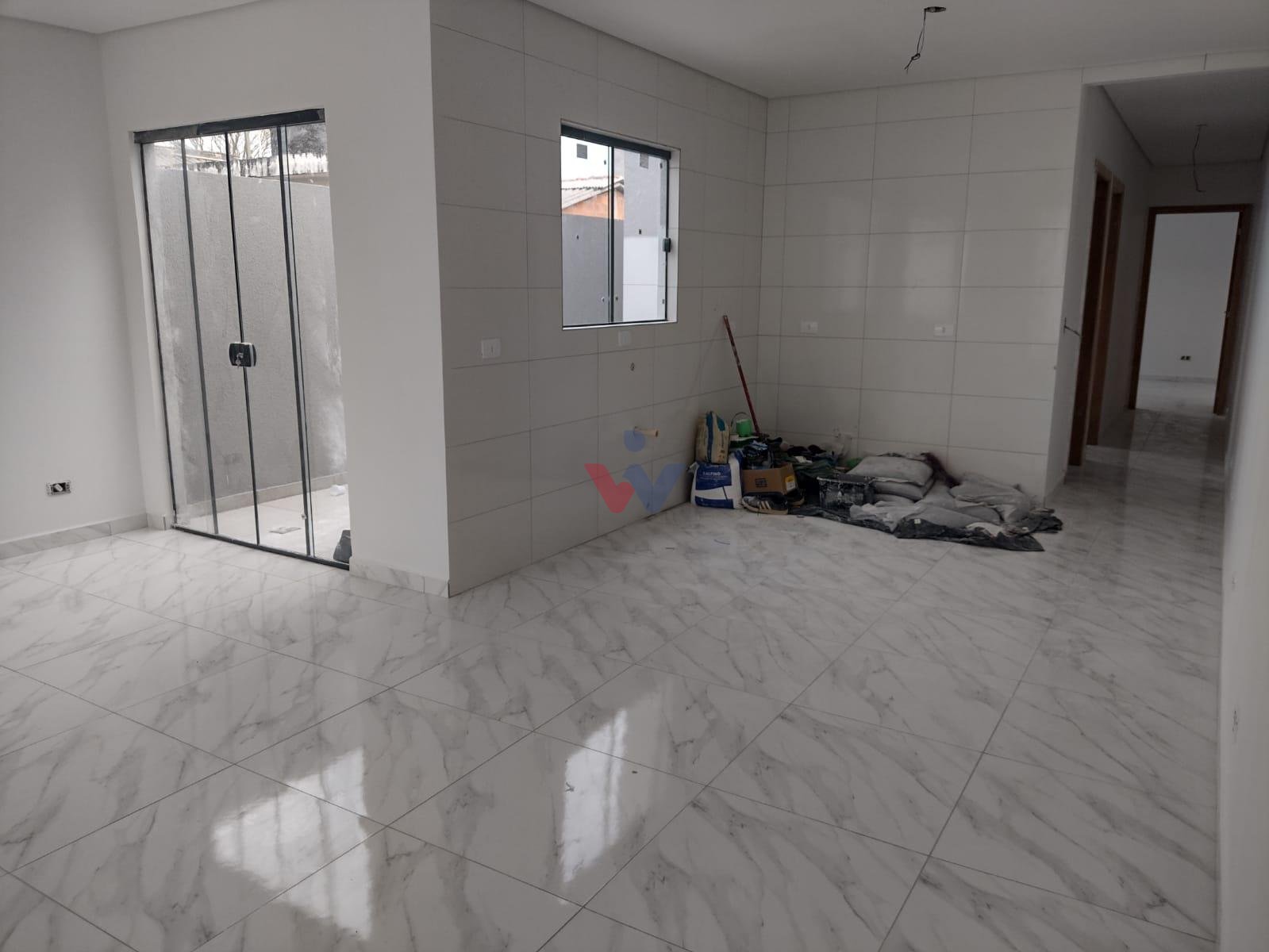 Casa Pinhais 65 m2, nova, 02 qtos, 03 vgs, individual R  420 m...