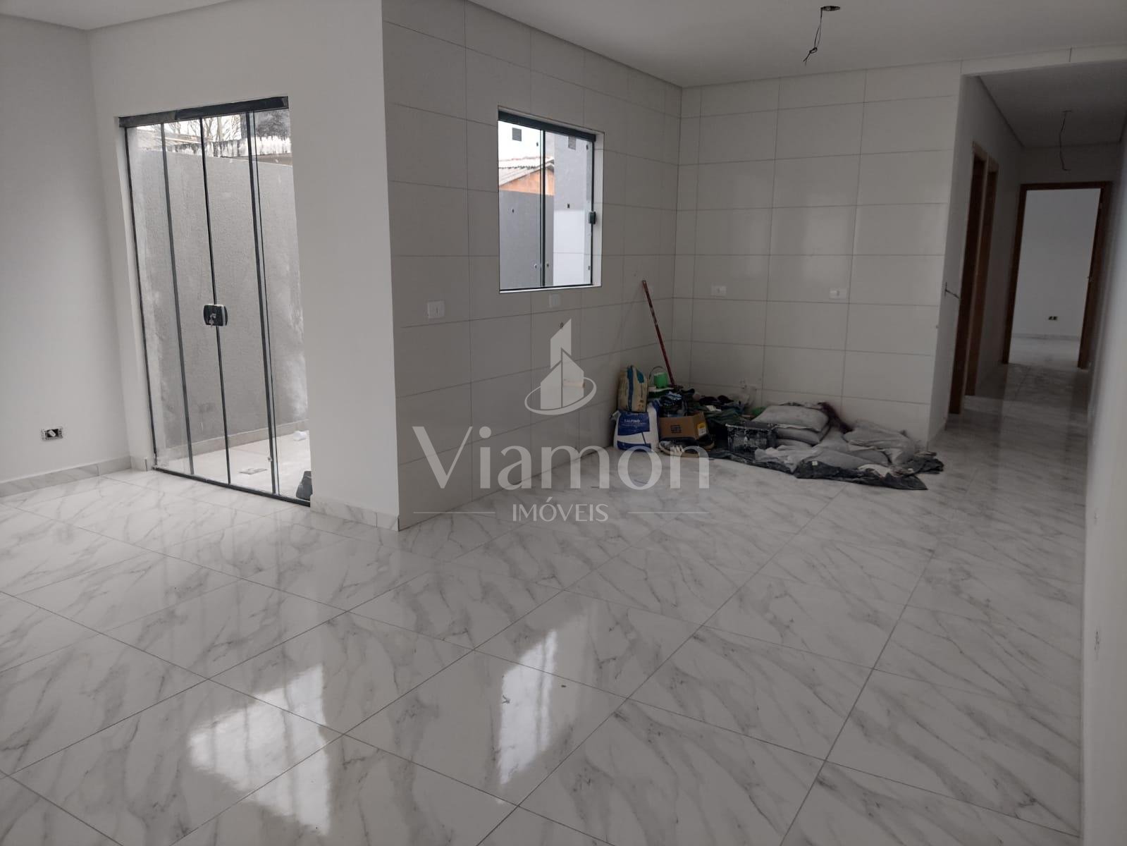 Casa Pinhais 65 m2, nova, 02 qtos, 03 vgs, individual R  420 m...