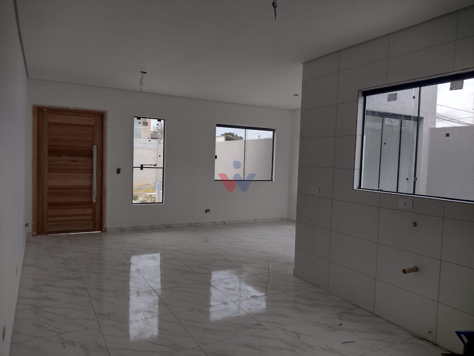 Casa Pinhais 65 m2, nova, 02 qtos, 03 vgs, individual R  420 m...