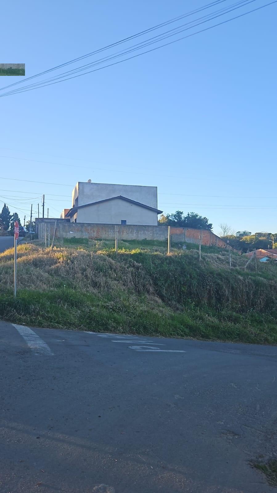 Terreno Colombo, esquina,377 m2,Colonia Antonio , permuta maior e menor valor R  270 mil