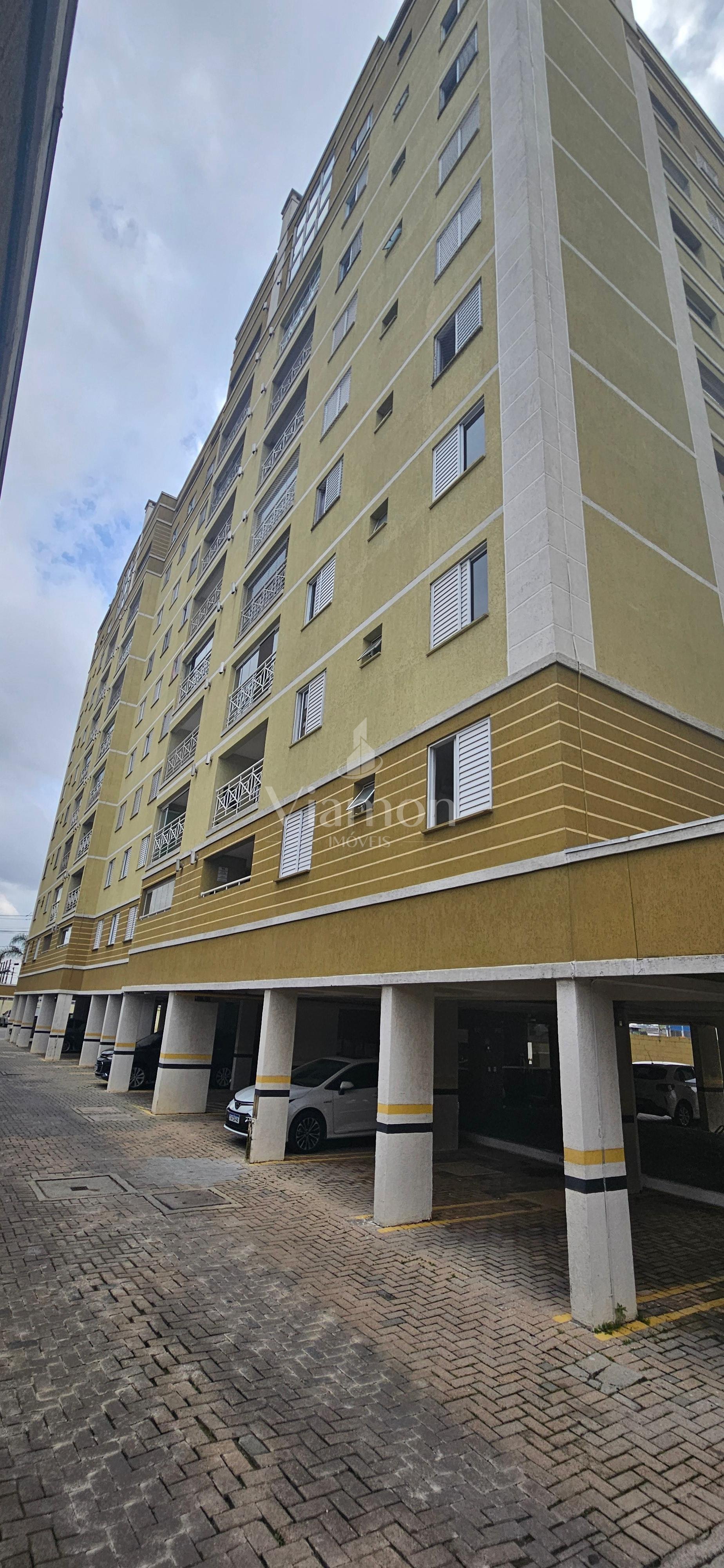 Apto Pinhais- mobiliado, 02 qtos, sacada, 01 vaga R  395 mil