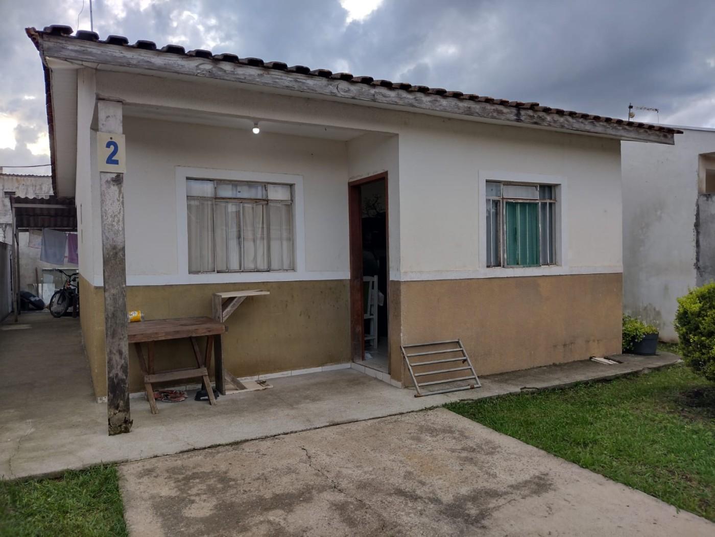 Casa Piraquara 54m2-03 qtos, terreno individual, averbada R  2...