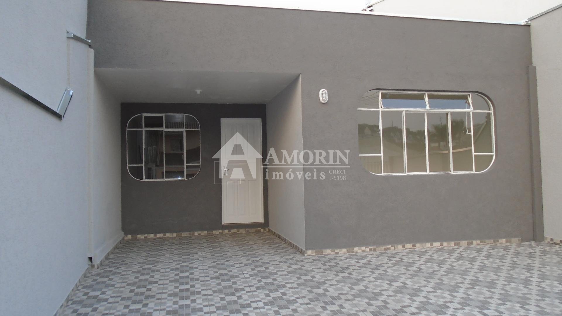 Casa térrea 80 m , 03 qtos, 02 vagas, terreno  fundos, prox. C...