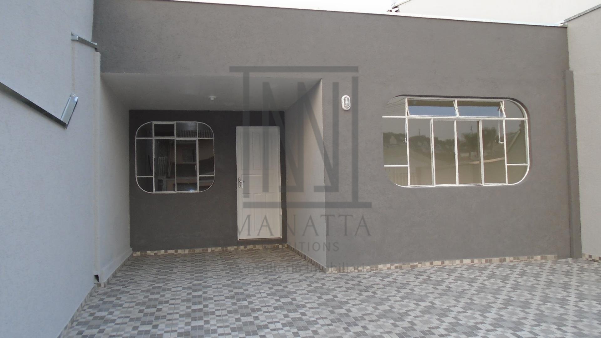 Casa térrea 80 m , 03 qtos, 02 vagas, terreno  fundos, prox. C...