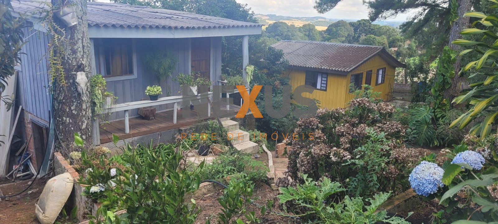 Chácara com 3 casas à venda em Contenda 9.000 m  com bosque e rio