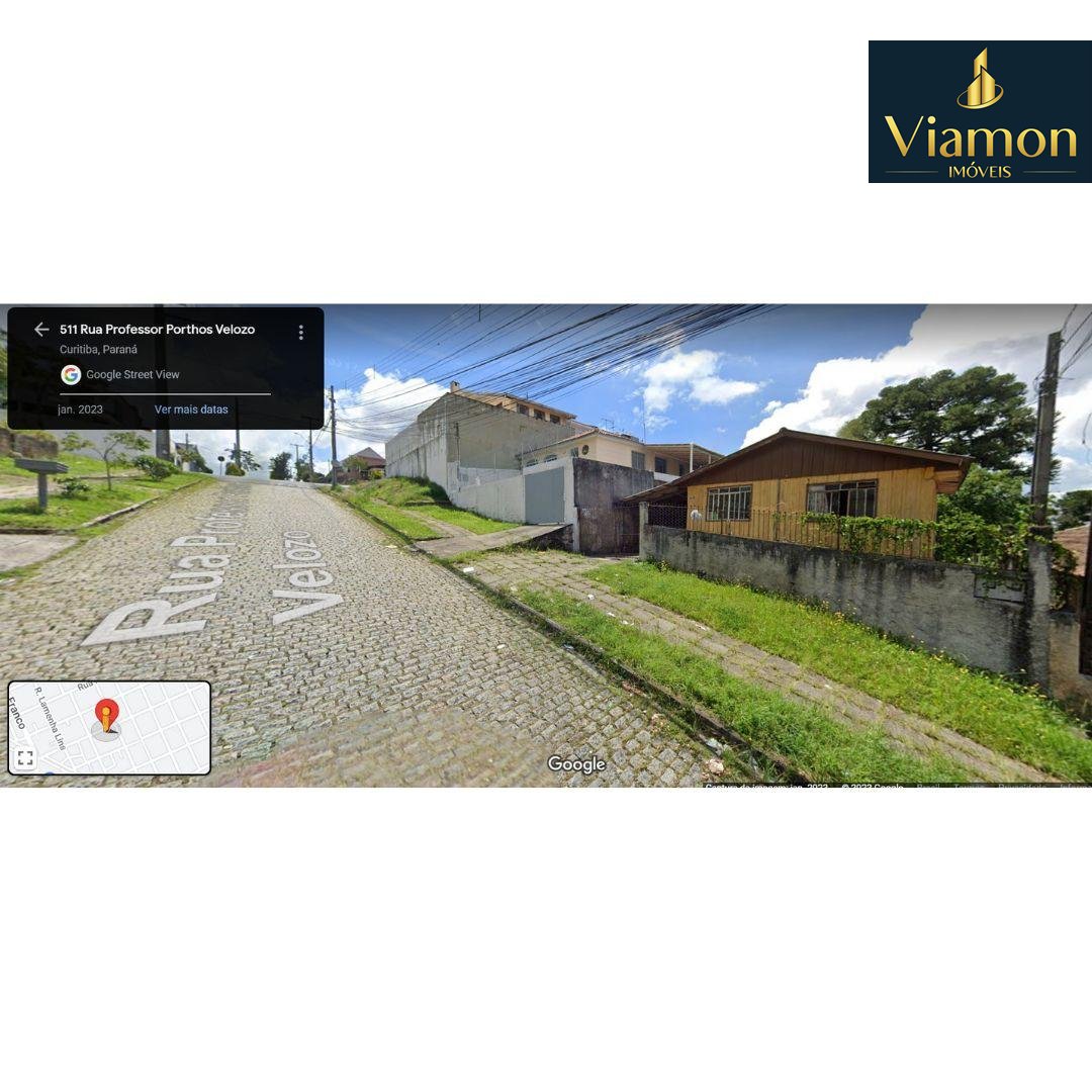 Terreno à Venda no Parolin | 548 m  | Rua Professor Porthos Ve...