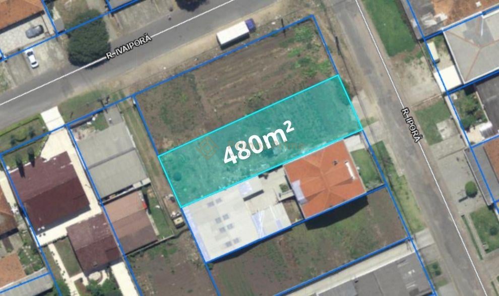 Terreno 480m  na Rua Ipor? n  490 em Curitiba ? pronto para co...