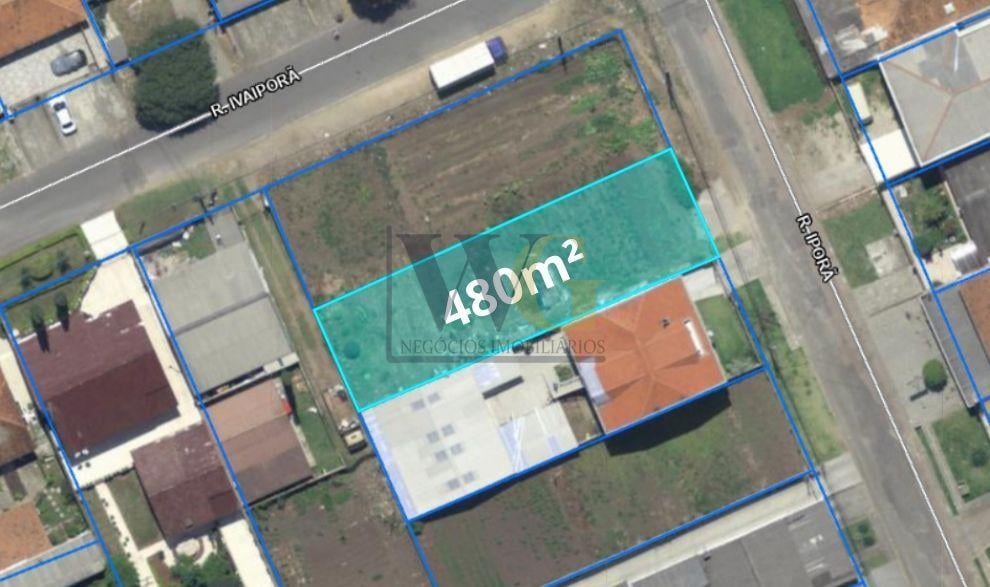 Terreno 480m  na Rua Iporã n  490 em Curitiba  pronto para co...