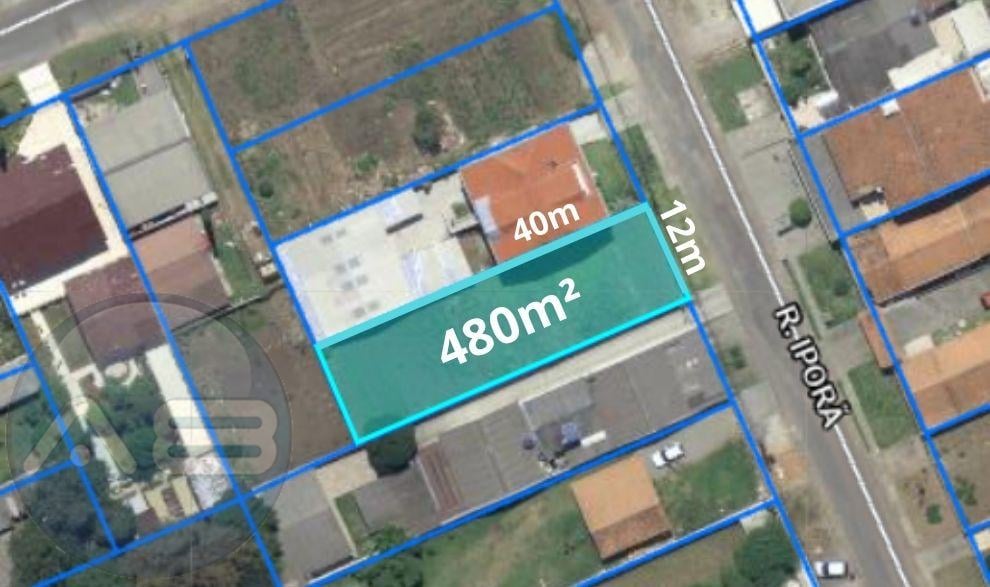 Terreno 480m  na Rua Iporã n  510 em Curitiba | pronto para co...
