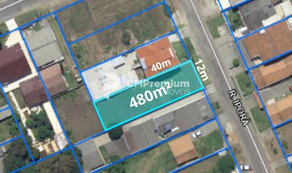 Terreno 480m  na Rua Iporã n  510 em Curitiba | pronto para co...