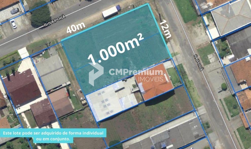 Terreno de esquina 520m  na Rua Iporã com opção de compra junt...