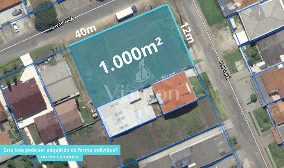 Terreno de esquina 520m  na Rua Iporã com opção de compra junt...