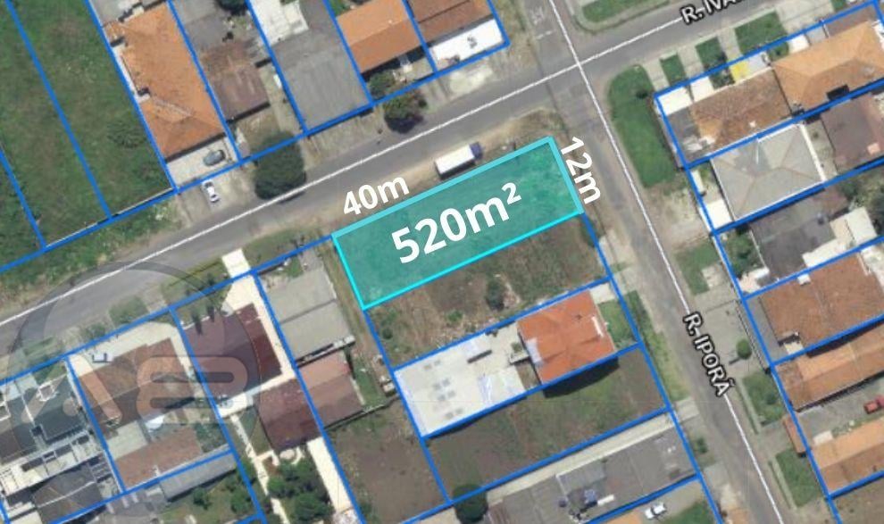 Terreno de esquina 520m  na Rua Iporã com opção de compra junt...