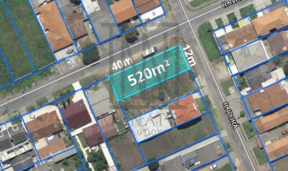 Terreno de esquina 520m  na Rua Iporã com opção de compra junt...