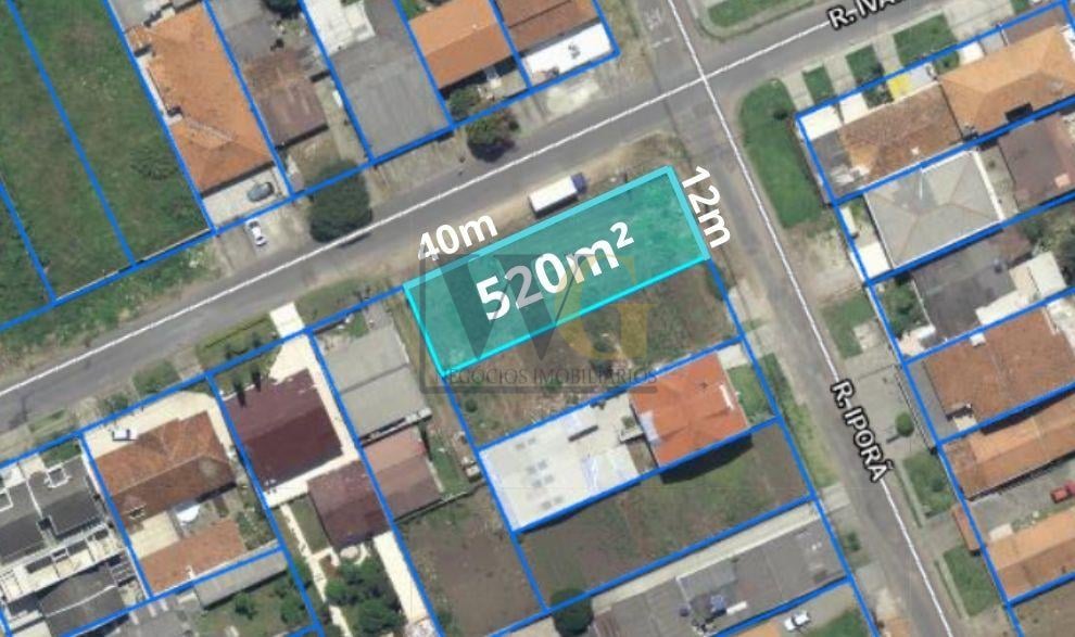 Terreno de esquina 520m  na Rua Iporã com opção de compra junt...