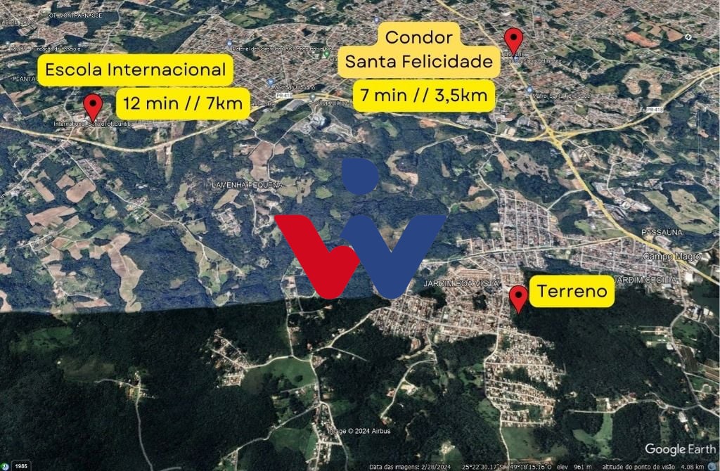 Terreno à venda em Campo Magro PR com 13.379m  de área total