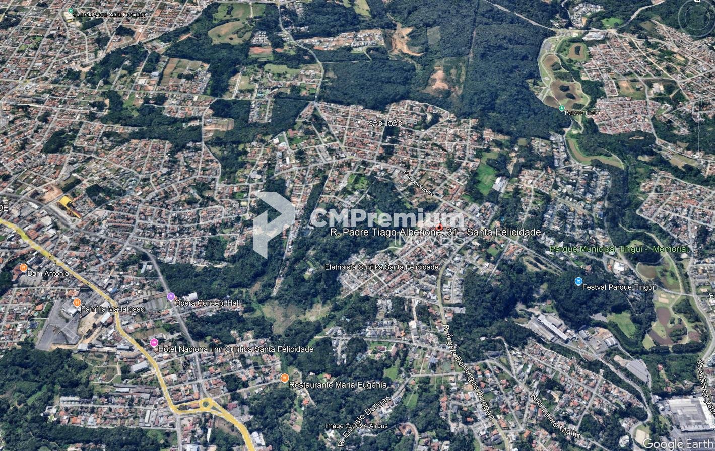 Terreno face norte à venda em Santa Felicidade, CURITIBA - PR